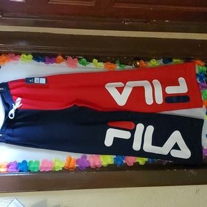 Sporty flare jogging pants